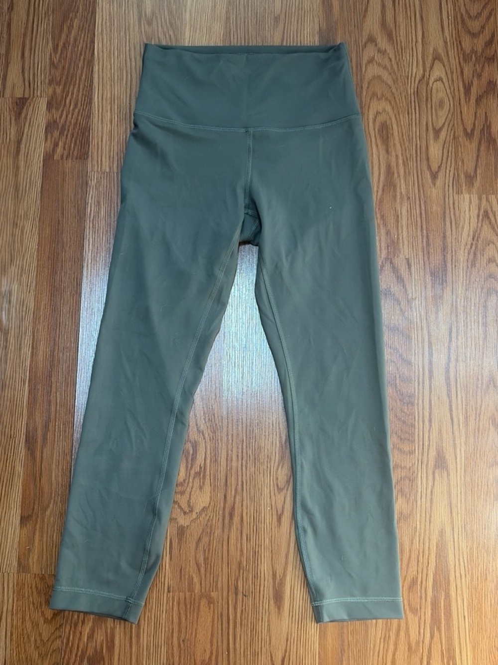 Lululemon Athletica High-Rise Leggings - Olive. Size 8.